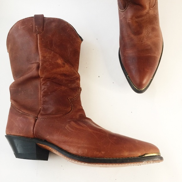 dingo Shoes - Dingo Vintage Western Slouch Boots Resoled 8